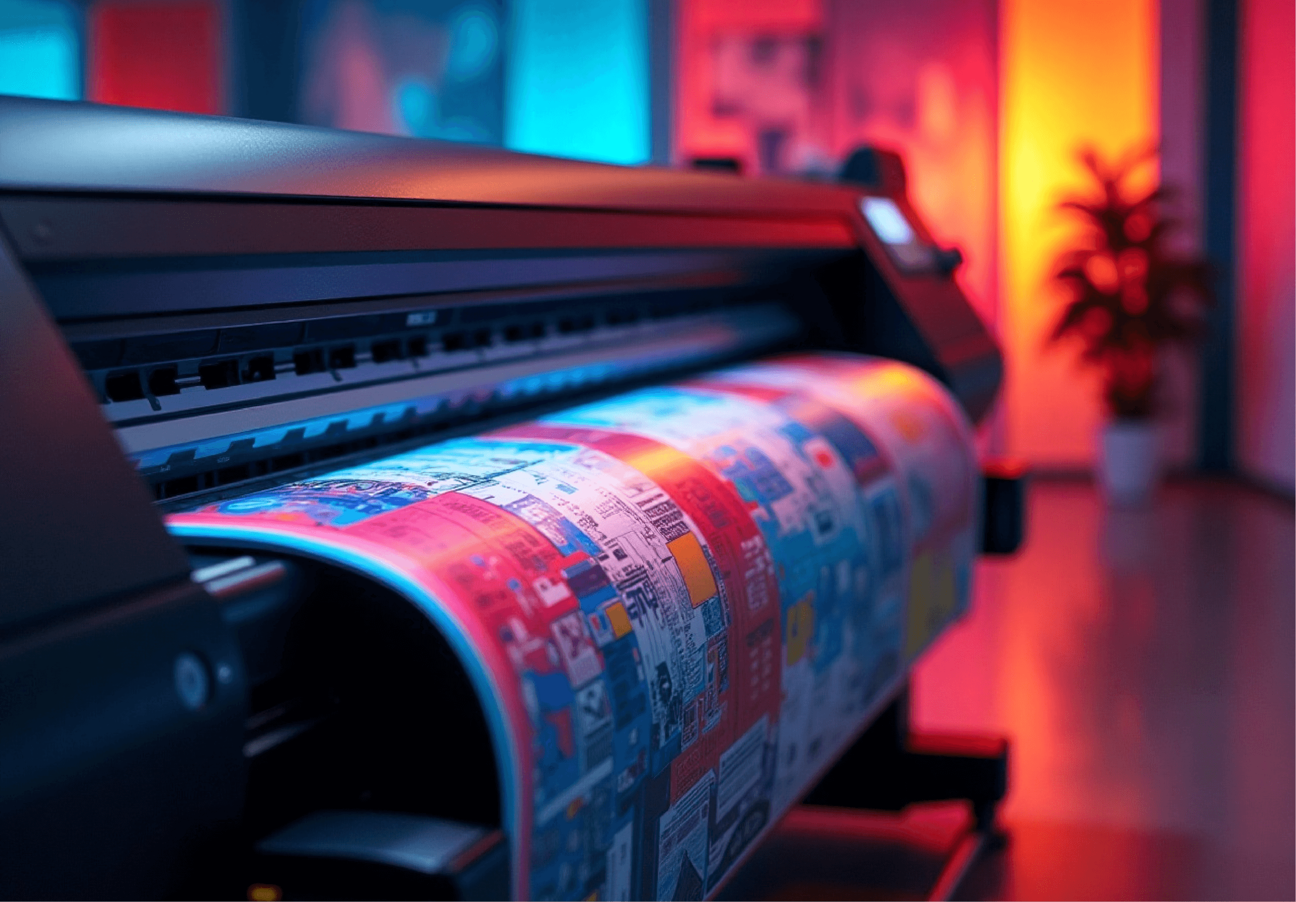Impresión UV en gran formato